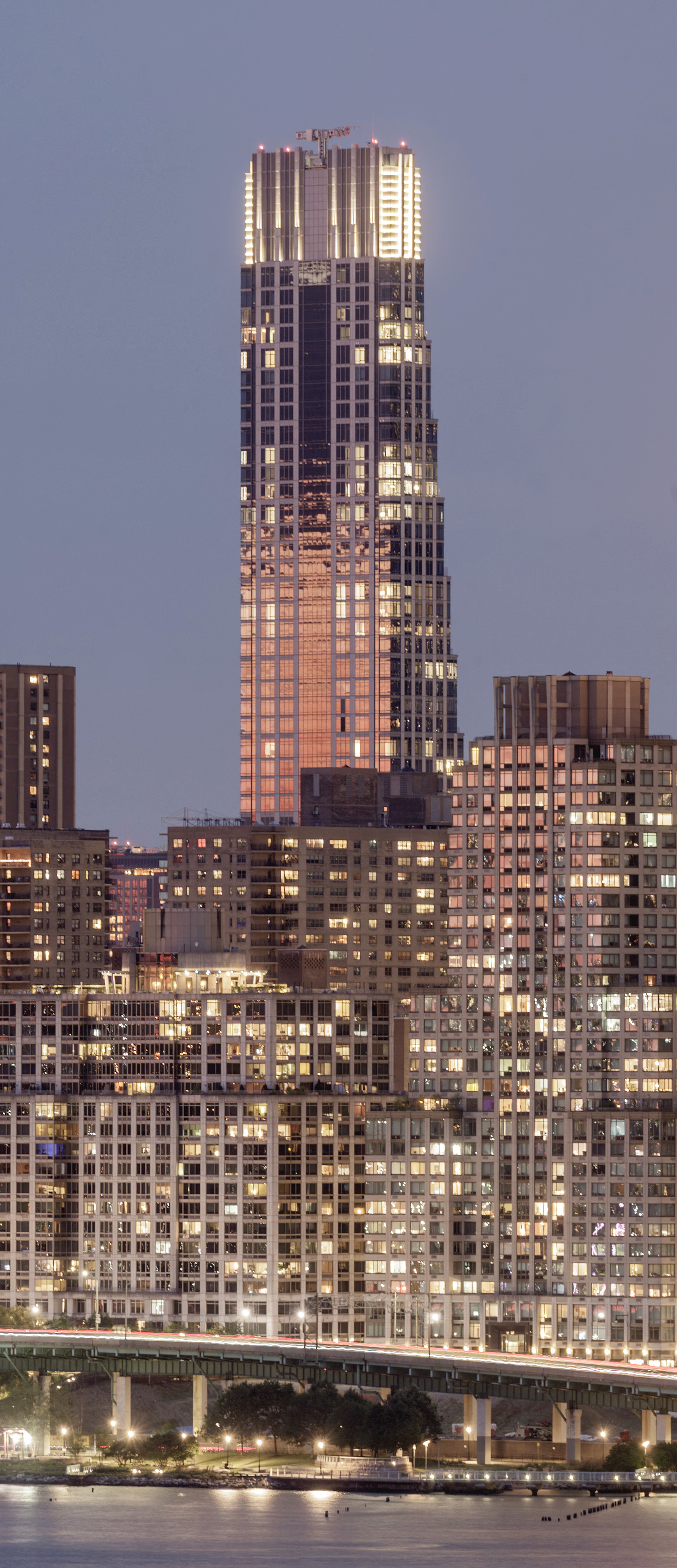 200 Amsterdam Avenue, New York City - View from Weehawken. © Mathias Beinling
